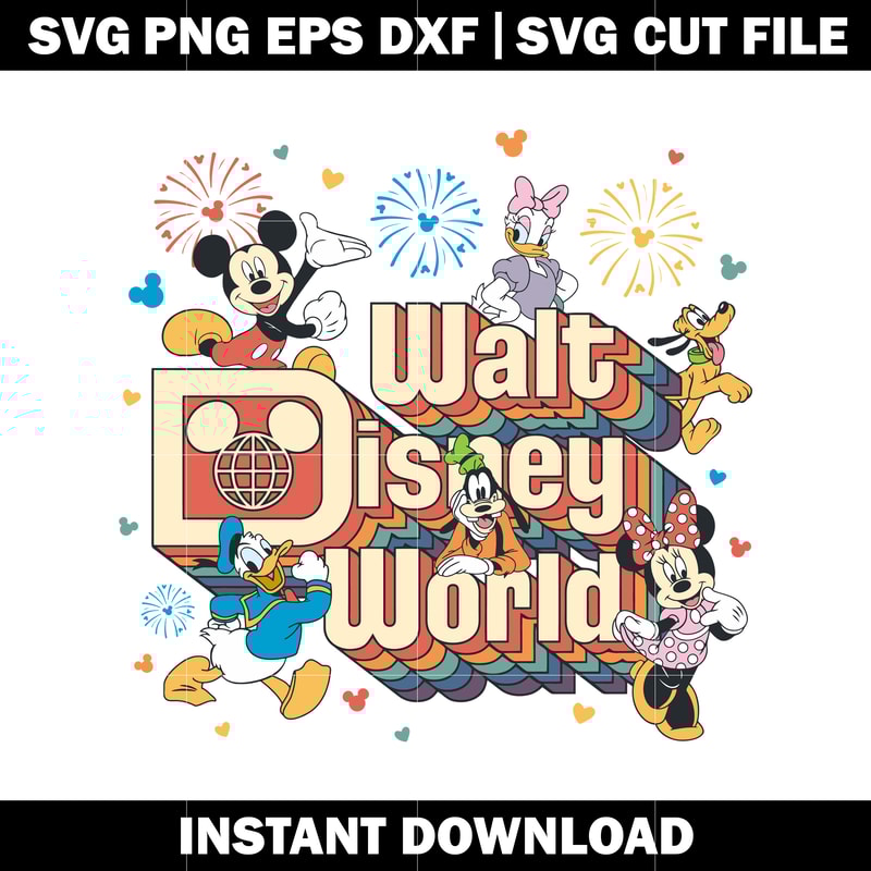 Walt Disney World Walt Disney World mickey svg