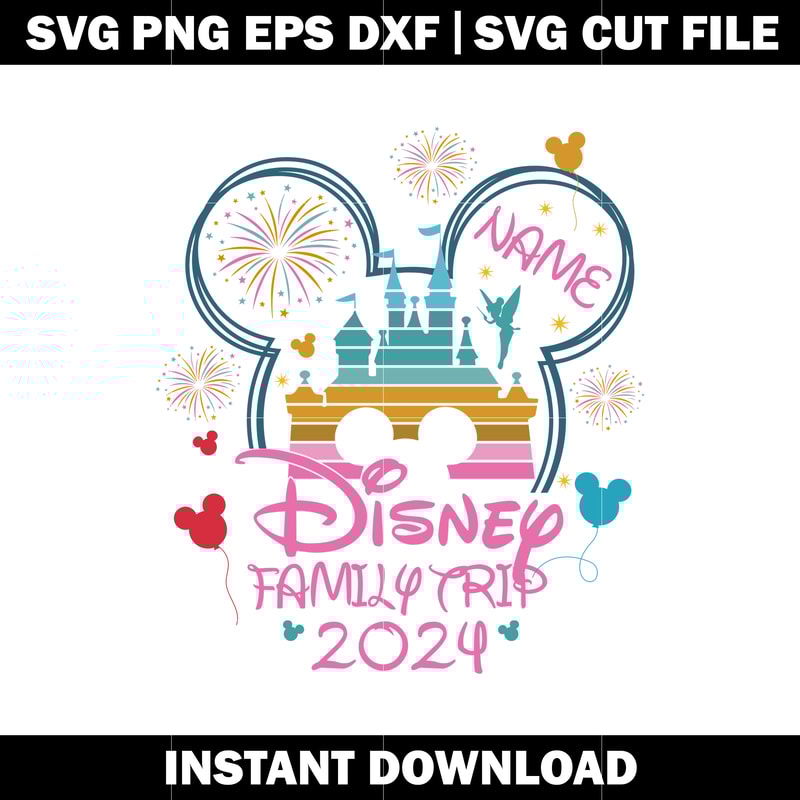 Mickey Mouse Head Easter Svg