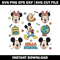 Free Cute Disney Mickey And Minnie Mouse svg