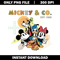 Funny mickey & co png