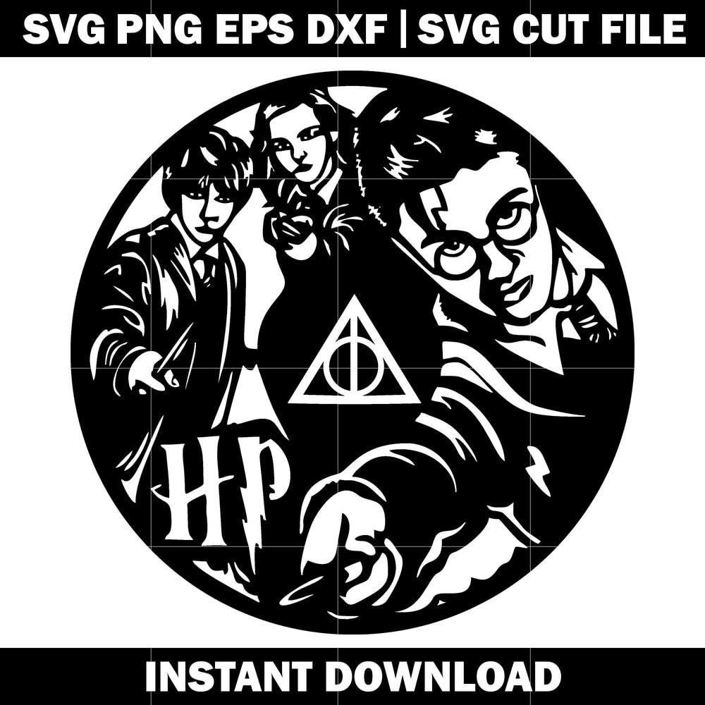 Harry Potter Vinyl Record Wall Clock svg