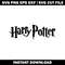 Harry Potter logo svg