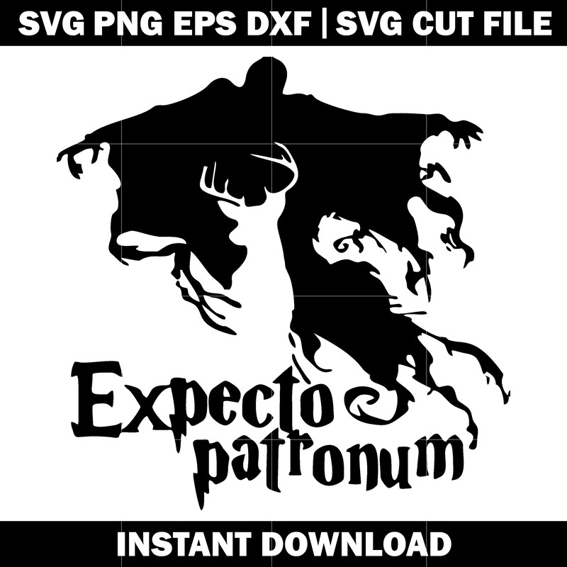 Harrypotter Expectopatronum Dementor svg