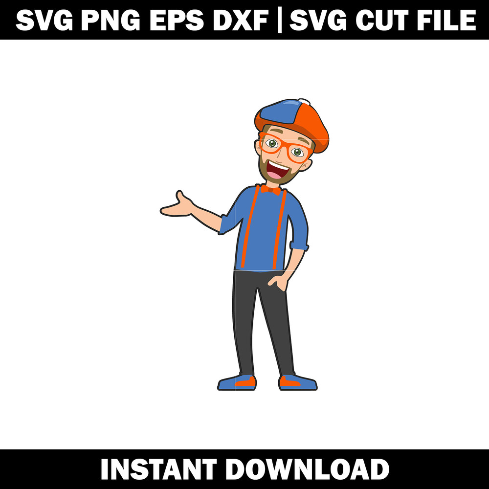 Blippi's cartoon svg