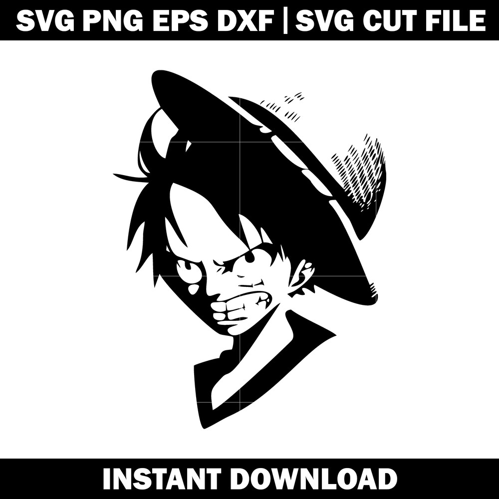 Monkey D. Luffy svg