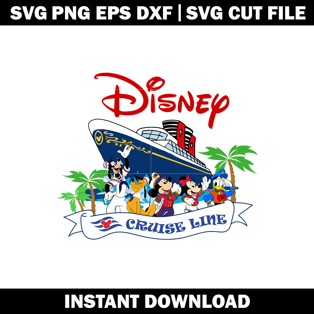 Disney Cruise Line svg