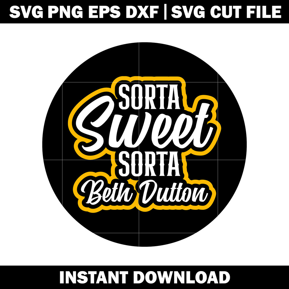 Sorta Sweet Sorta Beth svg