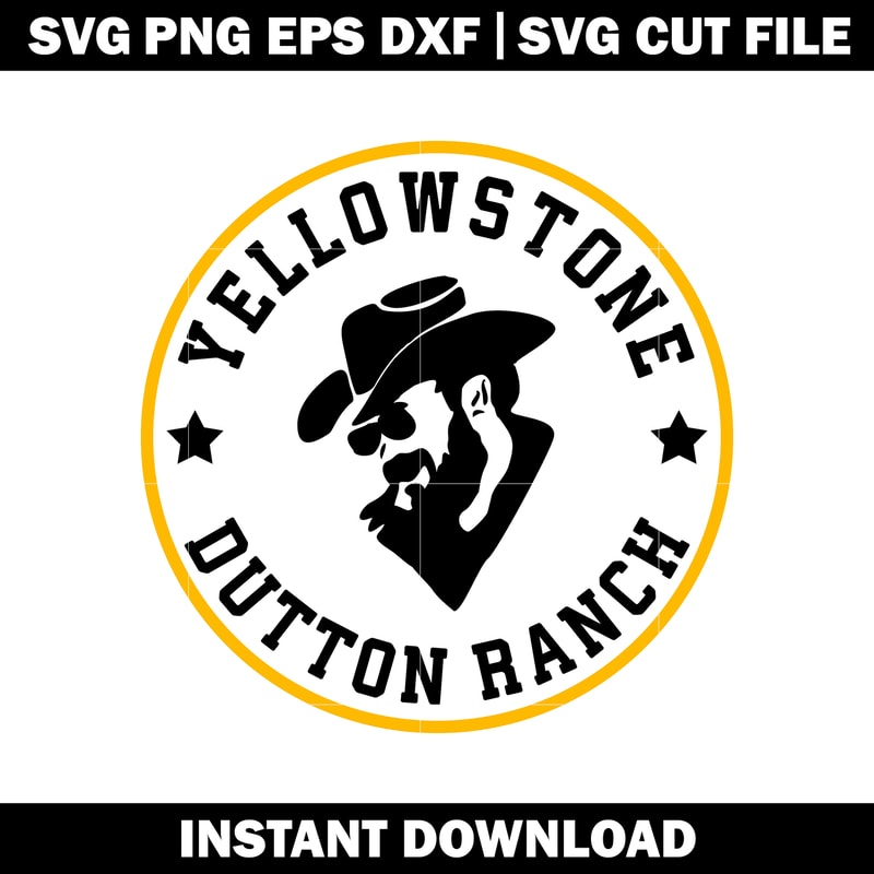 Rip Wheeler Yellowstone Svg