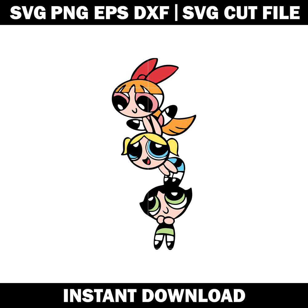 Blossom And Friends svg