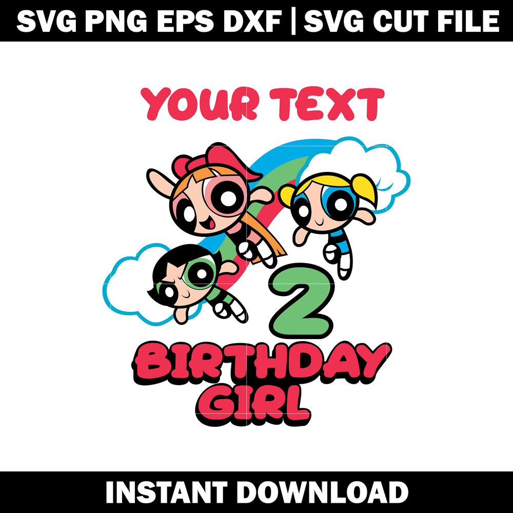 Buy Powerpuff Girls 2nd svg