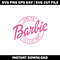 Barbie Let's Go Party Logo svg