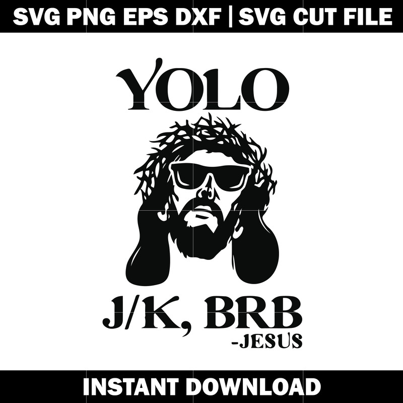 Yolo Jesus svg