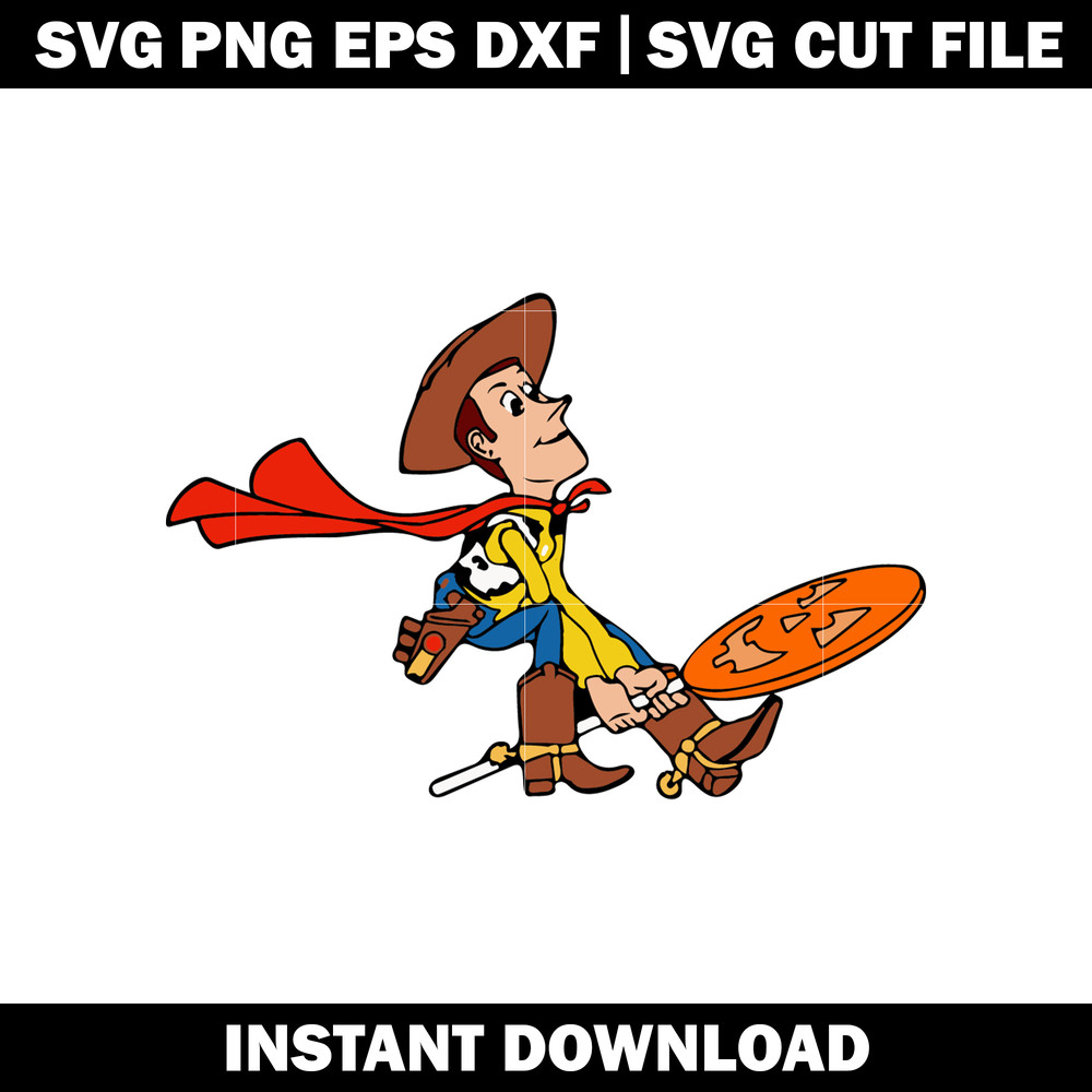 Sheriff Woody Buzz svg
