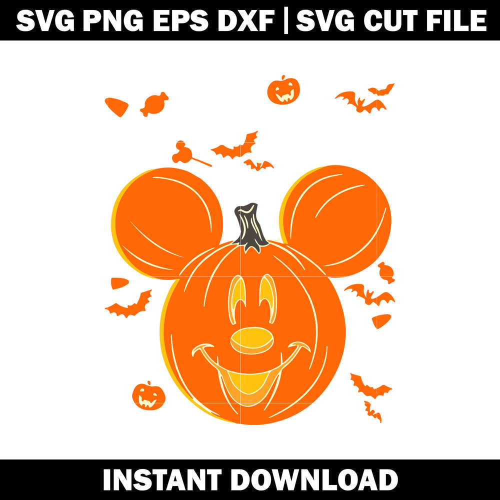 Disney Halloween Mickey svg