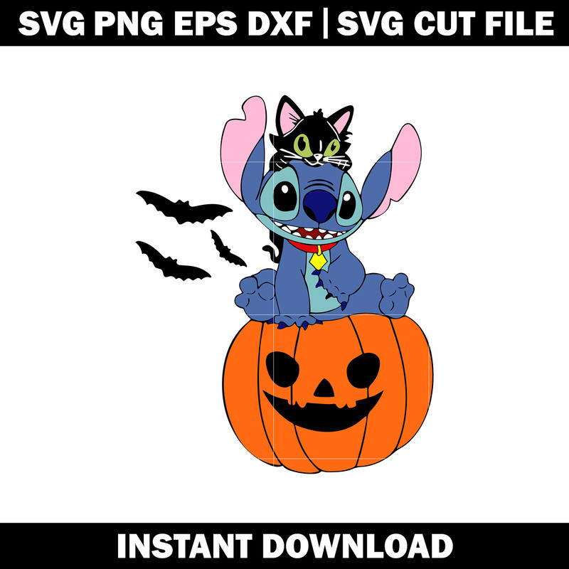 Halloween Stitch Halloween svg