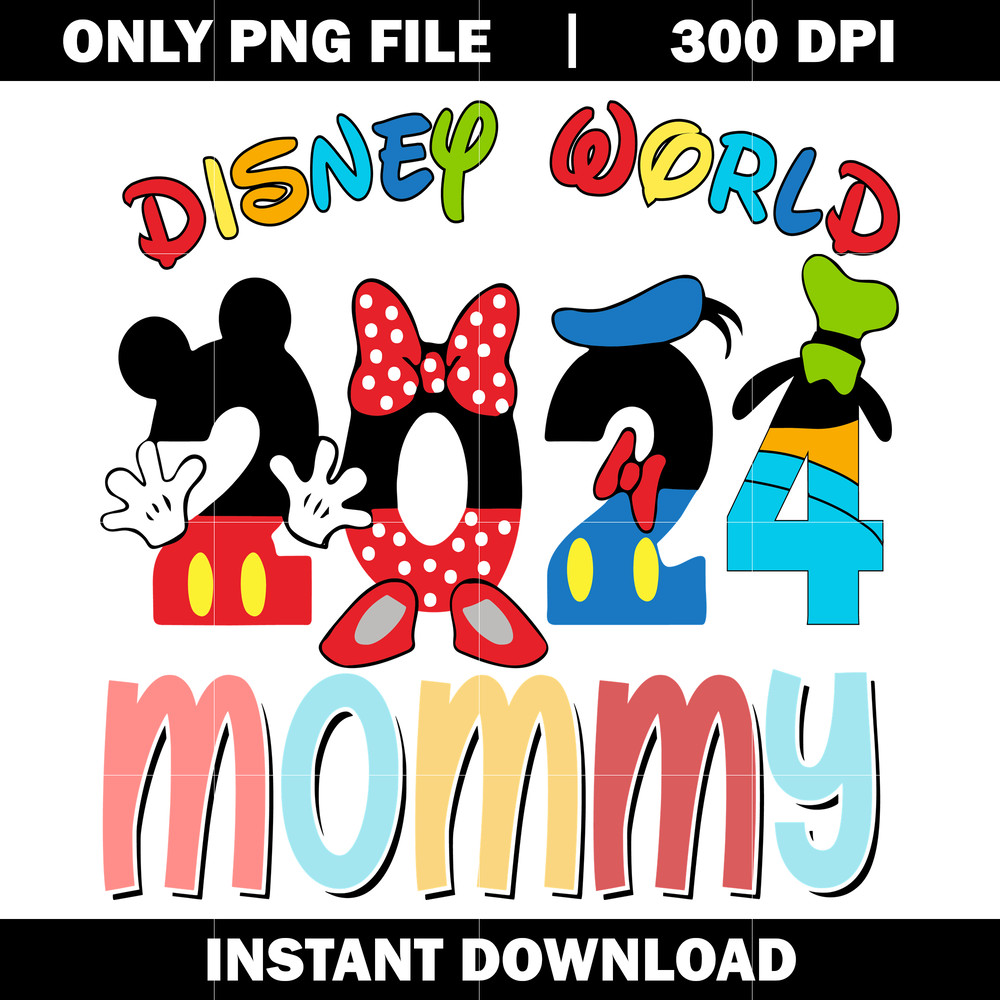 Disney world mommy svg