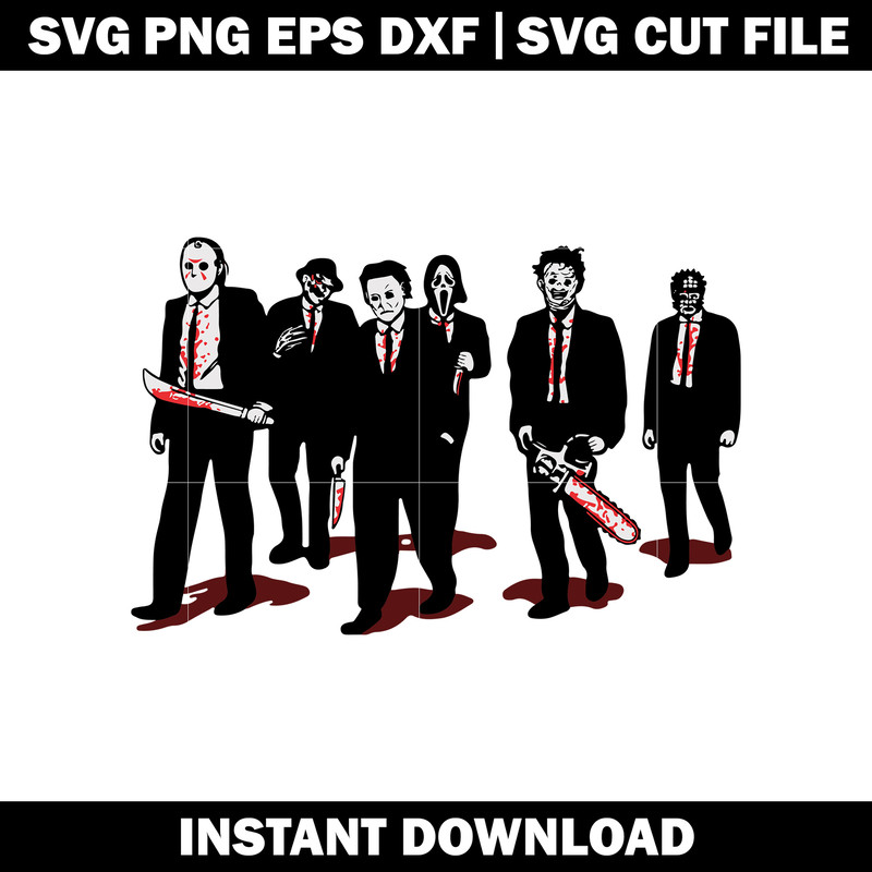 All Horror Movies Killer svg