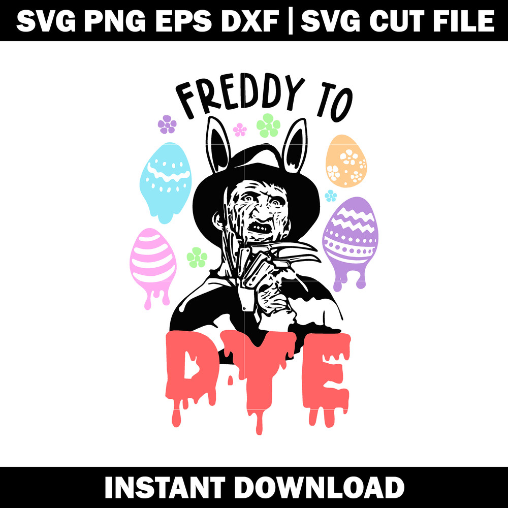Freddy To Dye svg