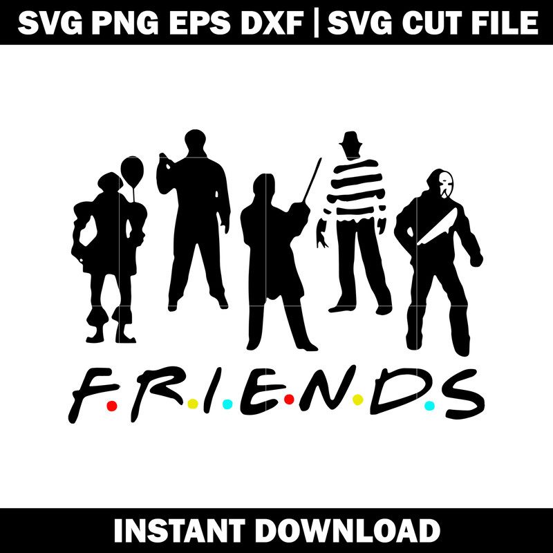 Halloween Horror serial killer svg