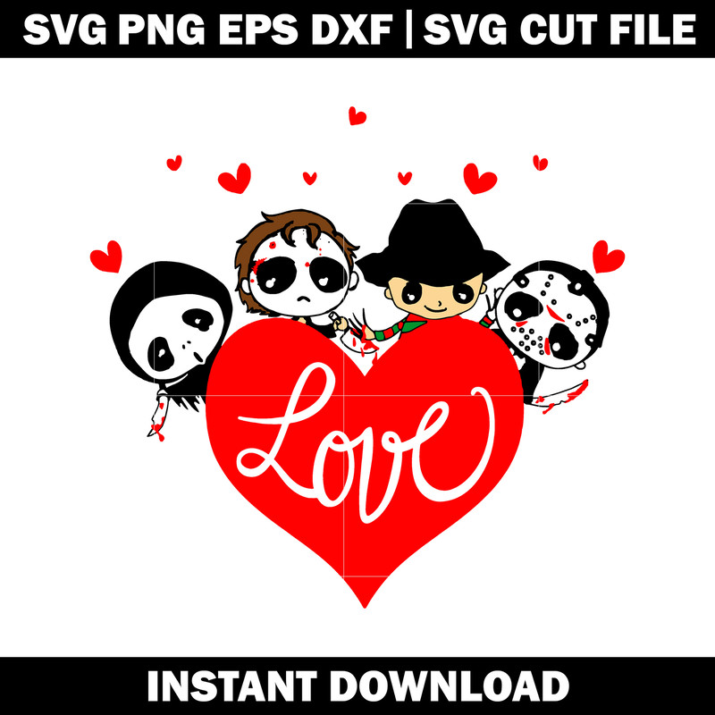 Horror Movie Character svg