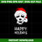 Michael Myers Happy Holidays Horror svg