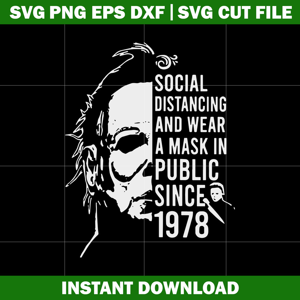 Michael Myers I'm Nicer Than My Face svg