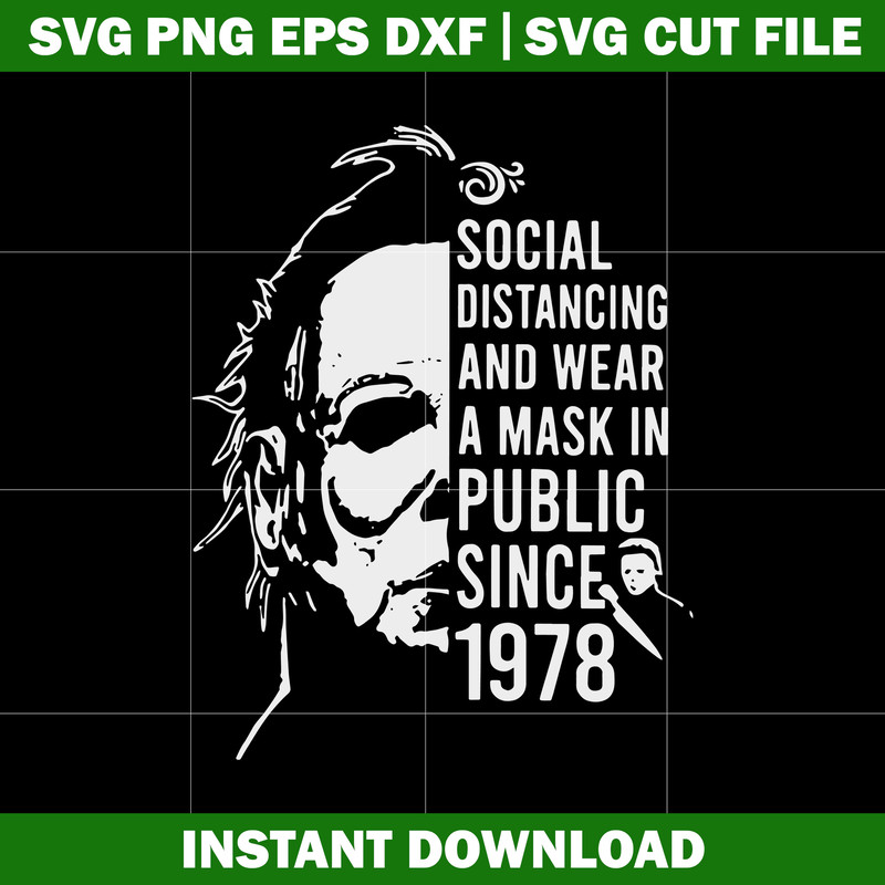 Michael Myers I'm Nicer Than My Face svg