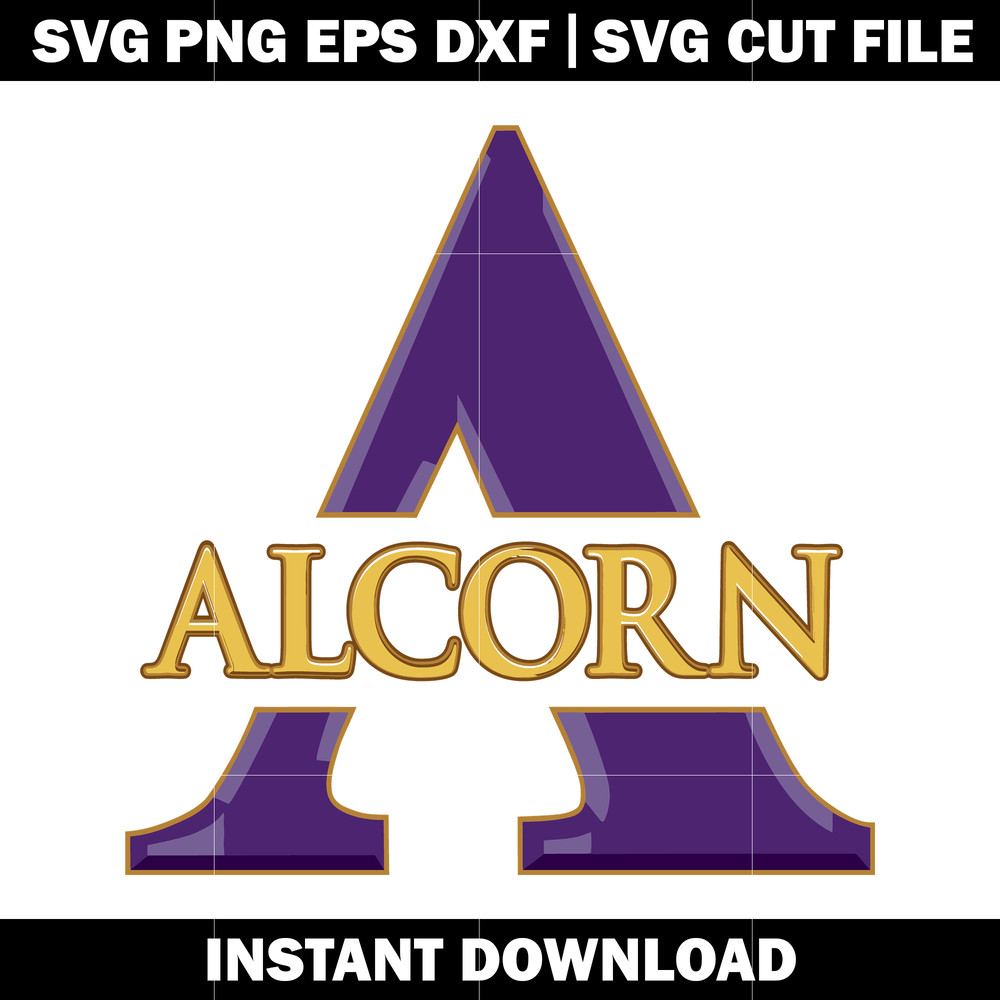 Alcorn State Braves and Lady Braves Svg