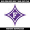 Furman University logo Svg