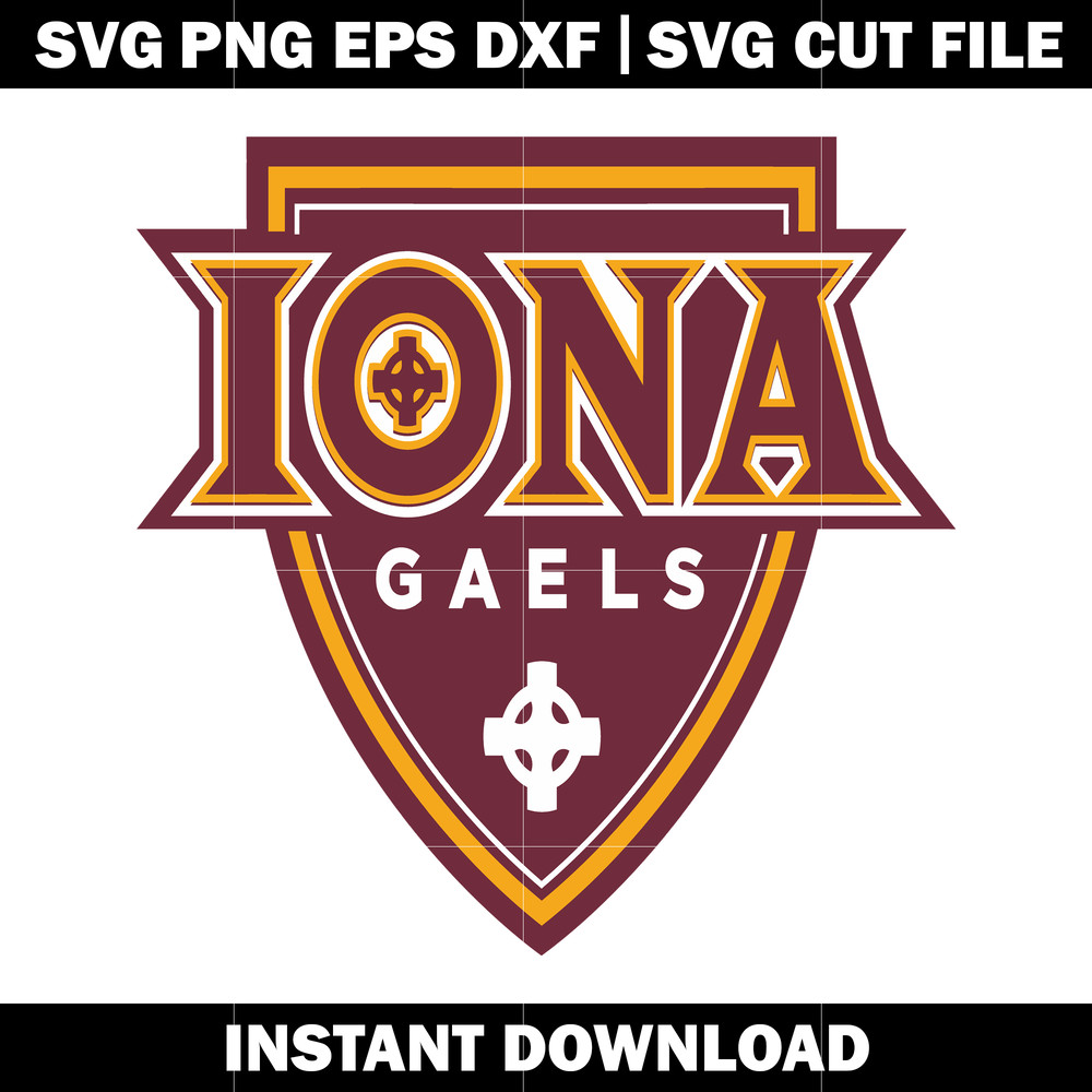 Iona University Logo Svg