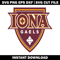 Iona University Logo Svg