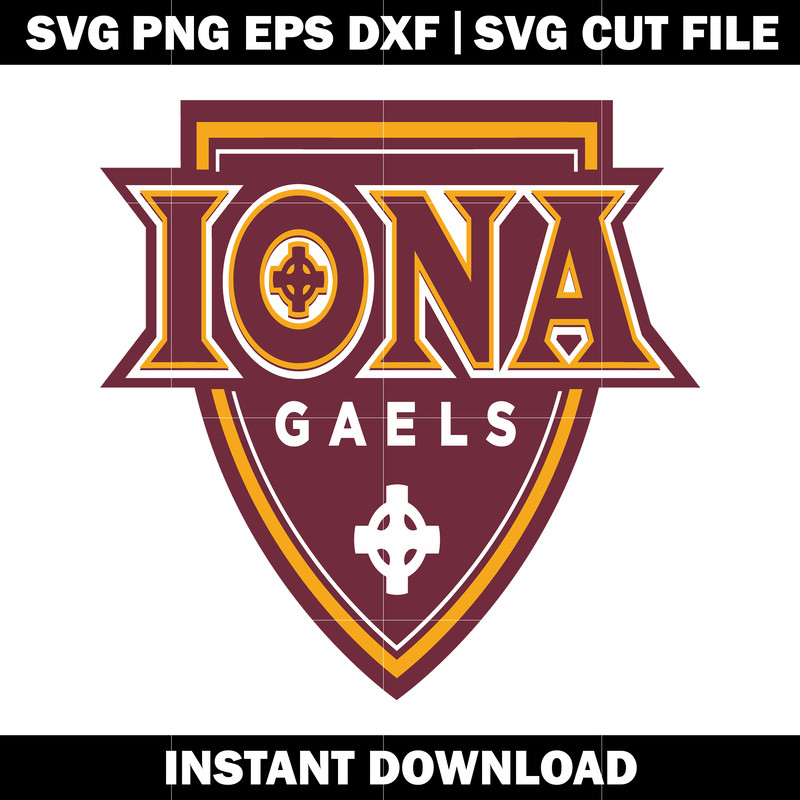 Iona University Logo Svg