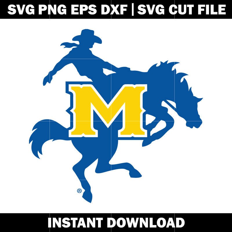 McNeese State University Logos Svg