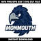 Monmouth hawks Logo Svg