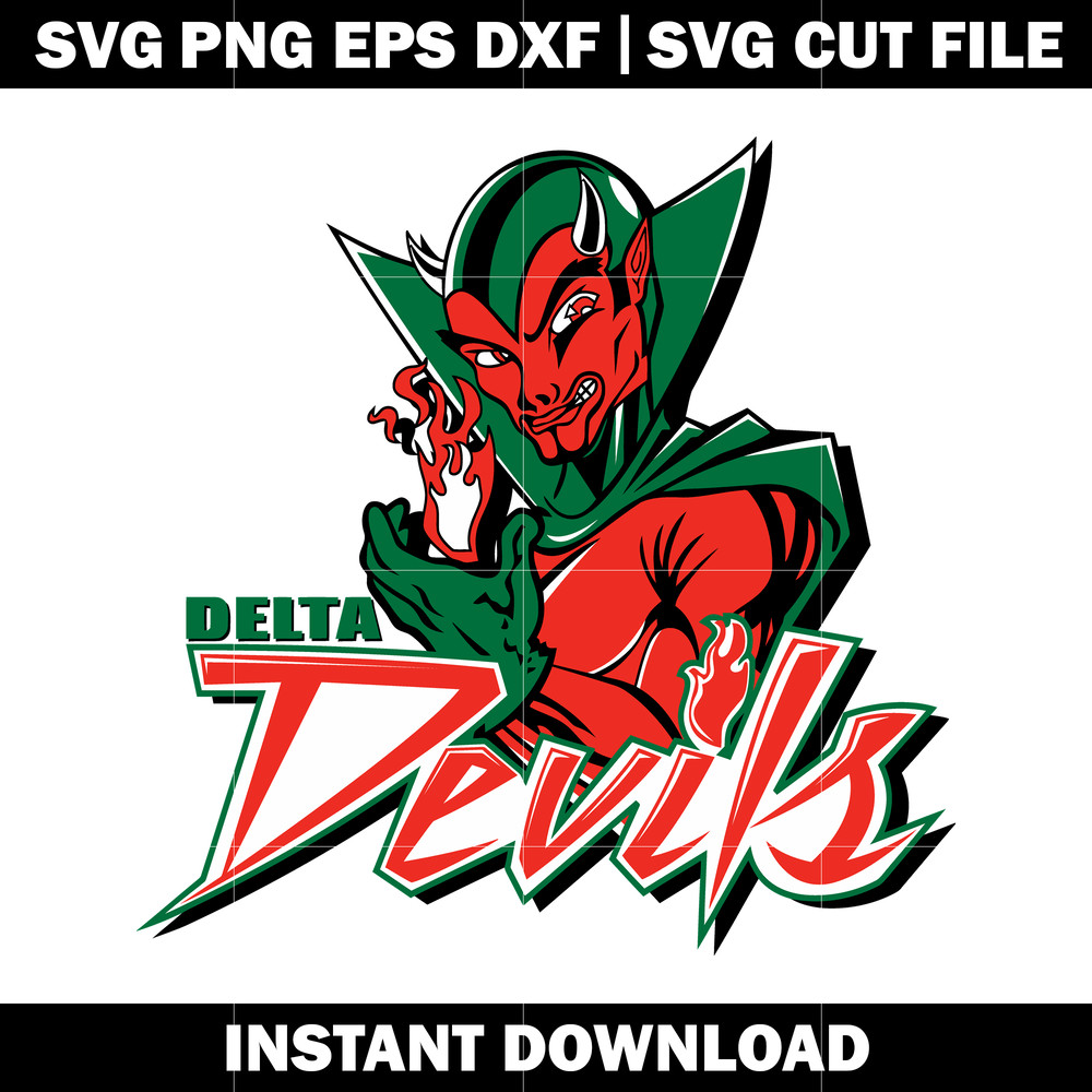 Mississippi Valley State Delta Devils Svg