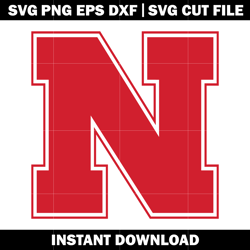 Nebraska Cornhuskers logo Svg, Ncaa png, Logo Sport svg, logo shirt svg, digital file svg, Instant download.