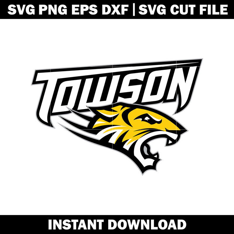 Towson University logo svg