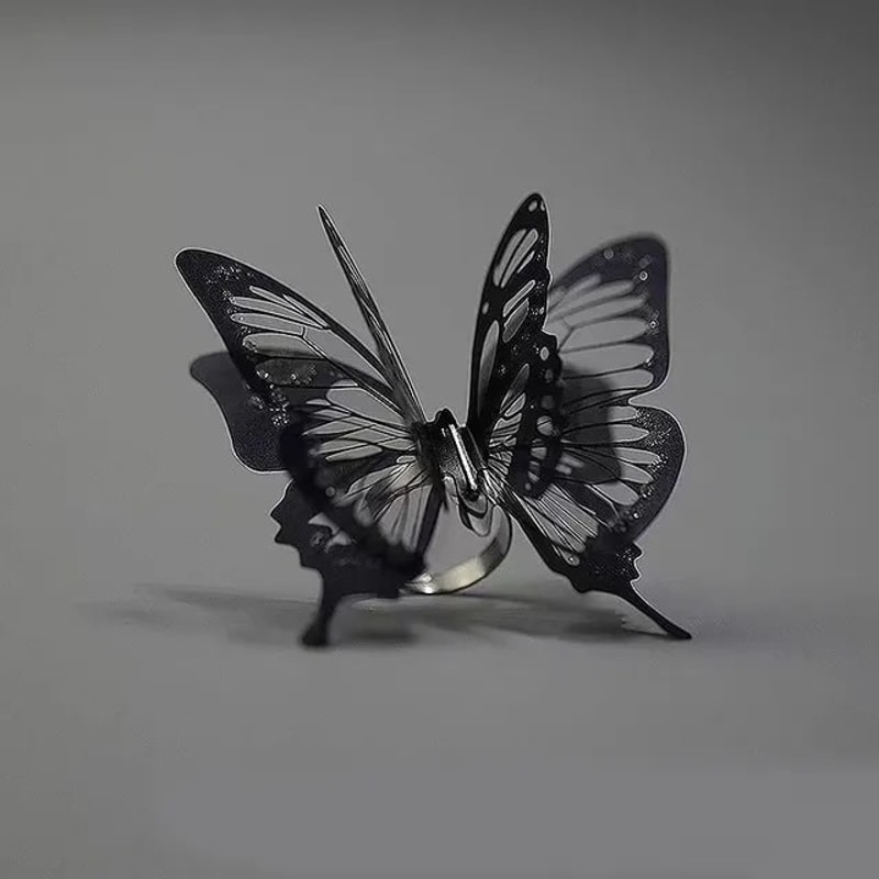 Butterfly Ring Female Personality Exaggerate Adjustable Gothic Three-Dimensional Rings Women-7.jpg