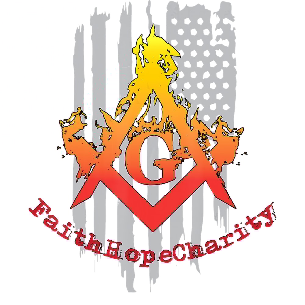 Masonic Flag Square and Compass Freemason Conspiracy T-Shirt.png