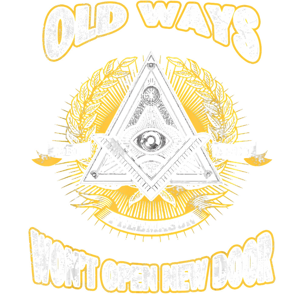 Freemason - New Ways Open New Door Christmas Gift T-Shirt.png