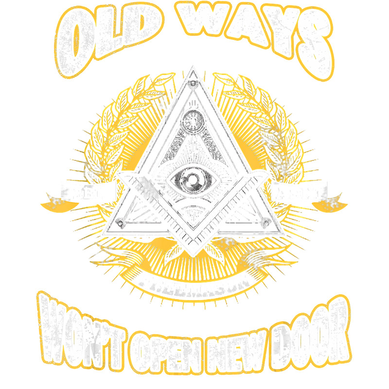 Freemason - New Ways Open New Door Christmas Gift T-Shirt.png