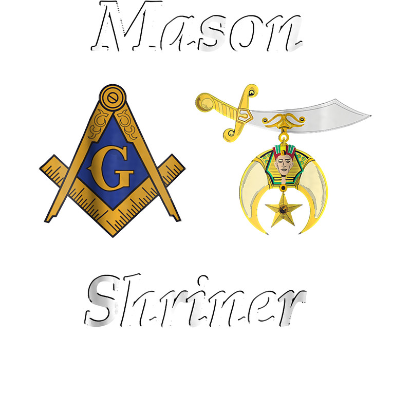 Mens Masonic Shriner Split T Shirt Mason Shrine Noble Tee Black.png