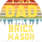 Brick mason Dad Mens vintage gift T-Shirt.png