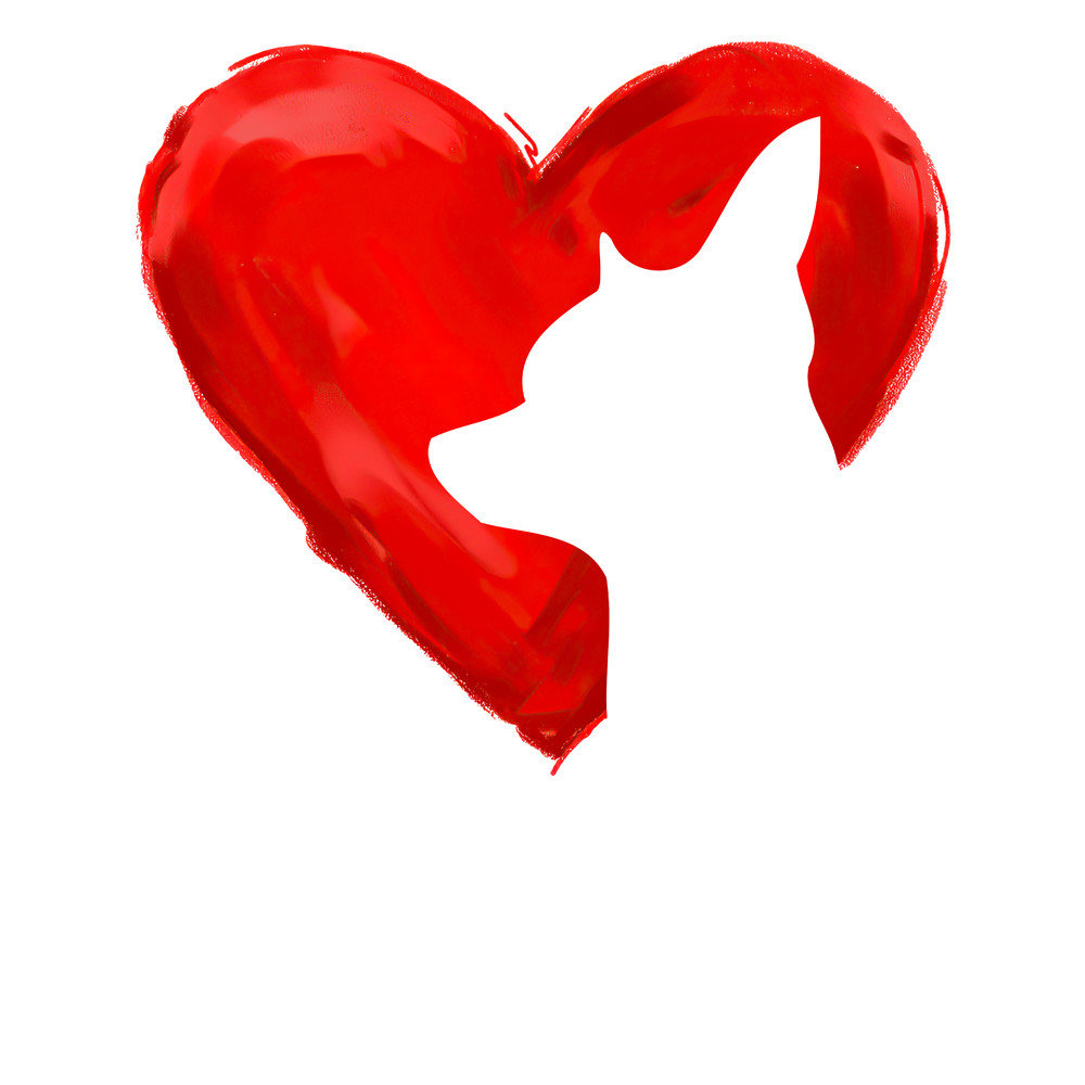 Chihuahua Heart silhouette Valentine's Day Dog Lover Gift Shirt.png