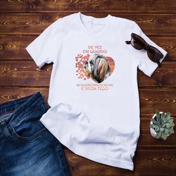 de vez em quando um cachorro entra na sua vida shirt