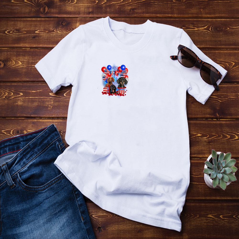 Dog Flag American Shirt.png