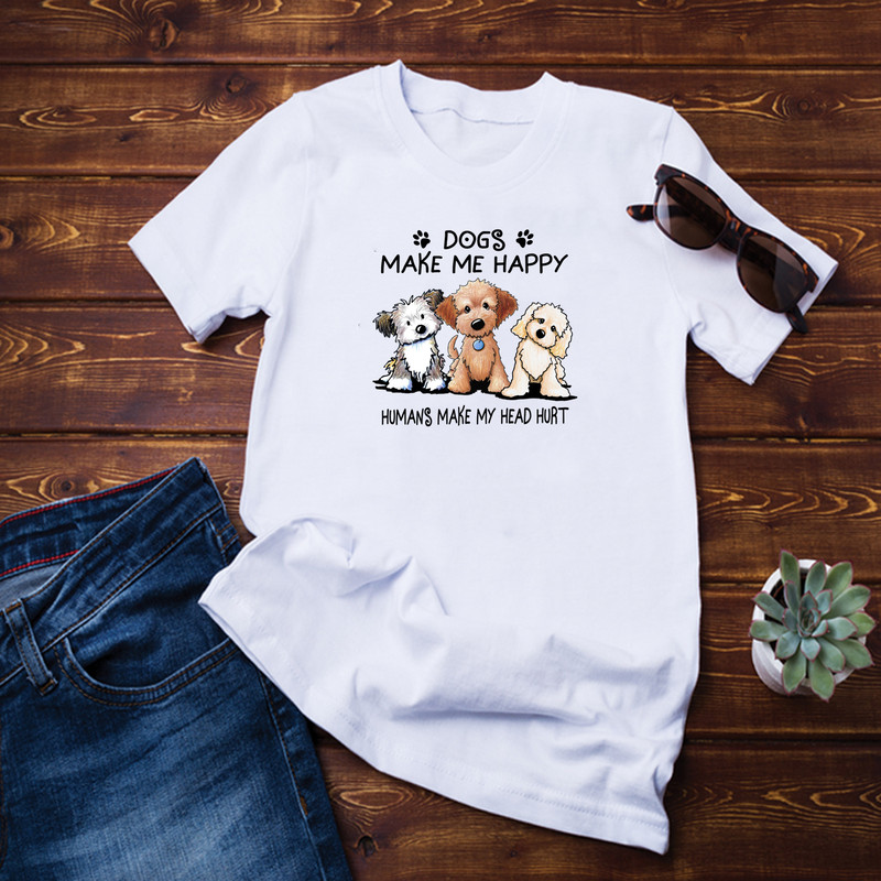 Dogs Make Me Happy People Make My Head Hurt Shirt.png