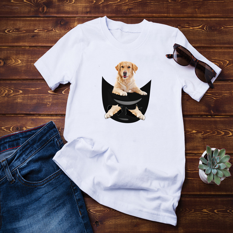 Golden Small Retriever Shirt .png