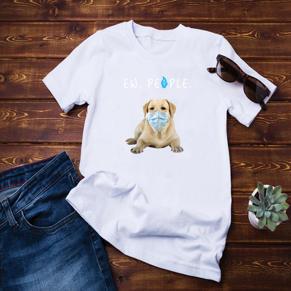 Labrador retriever masks ew people shirt.png