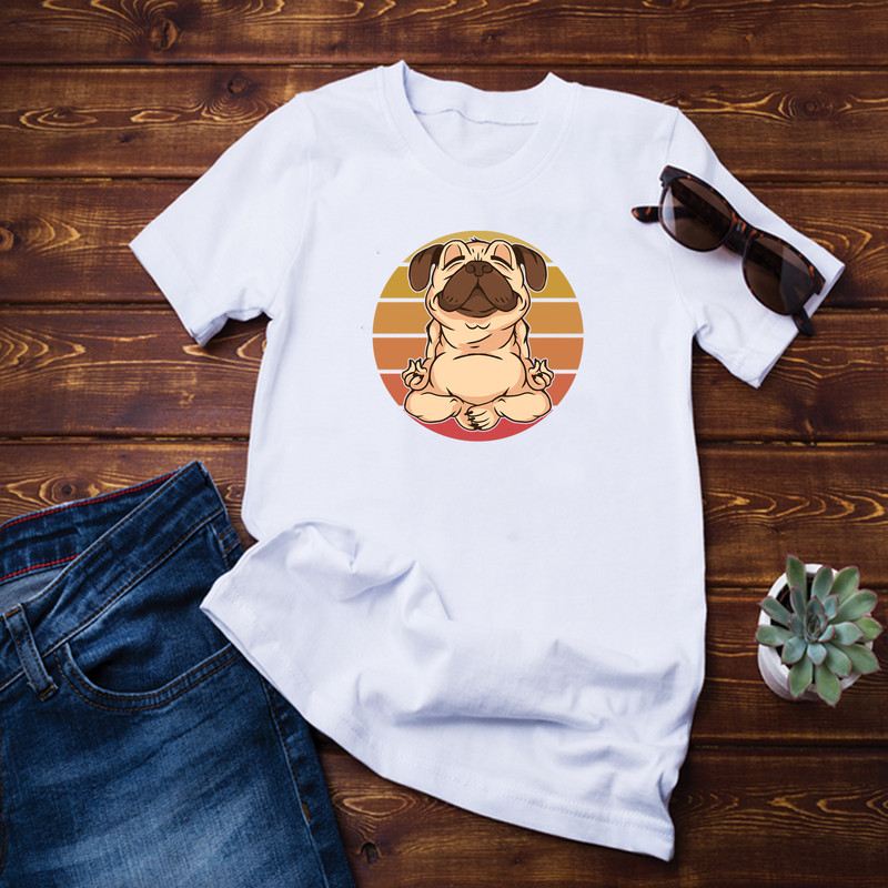 Yoga Pug - Yoga Pug Shirt.png